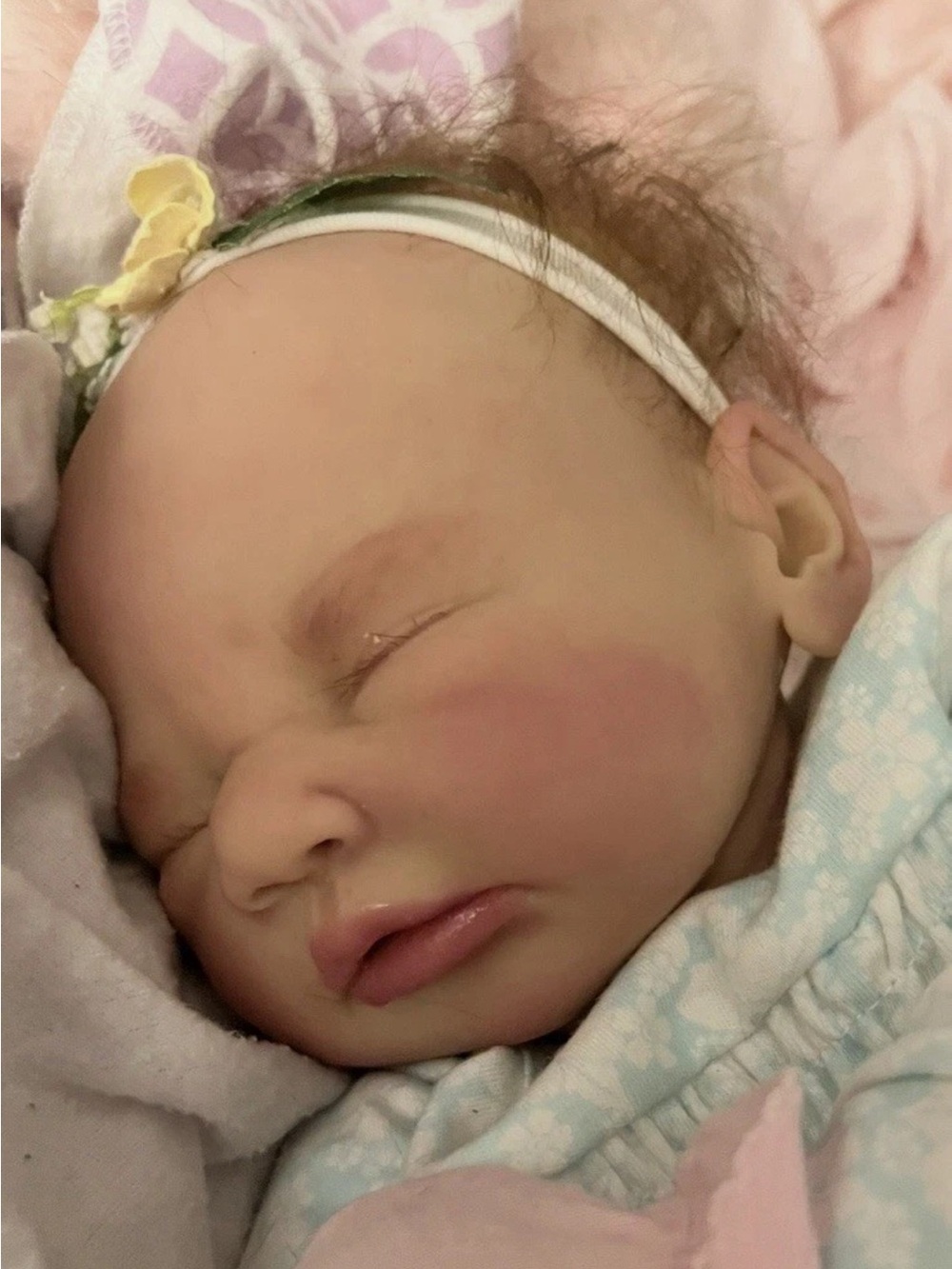 Reborn Silicone Head “Cuddle Baby”